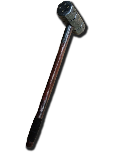 Trollfelsen LARP Einhand Hammer "Eoghan"